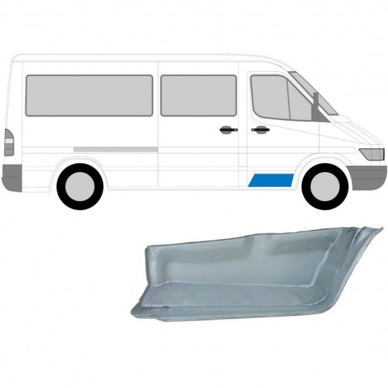 Astinlauta osakokonaisuus varten Mercedes Sprinter 1995-2006 / Vasen+Oikea / Sarja 6266