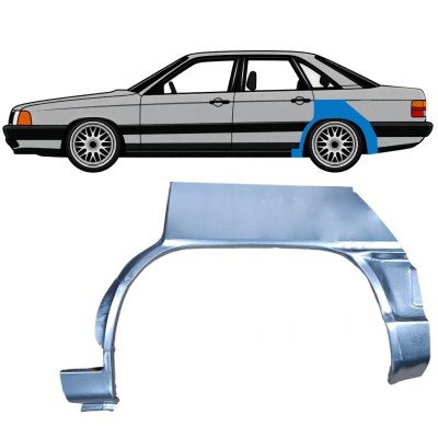Takalokasuoja korjaussarja varten Audi 100 C3 1982-1990 / Vasen 7608