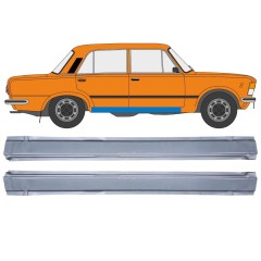 Kynnyspelti korjauspaneeli varten Fiat 125p 1968-1991 / Vasen+Oikea / Sarja 12542