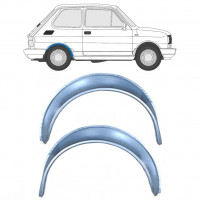 Takalokasuoja korjaussarja varten Fiat 126p 1972-2000 / Vasen+Oikea / Sarja 10461