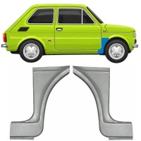 Etulokasuojan korjauspelti varten Fiat 126p 1972-1994 ST/FL / Vasen+Oikea / Sarja 11219