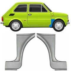 Etulokasuojan korjauspelti varten Fiat 126p 1972-1994 ST/FL / Vasen+Oikea / Sarja 11219