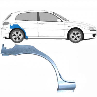 Takalokasuoja korjaussarja varten Alfa Romeo 147 2000-2010 / Oikea 6045