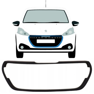 Säleikön kehys varten Peugeot 208 2015-2019 16199