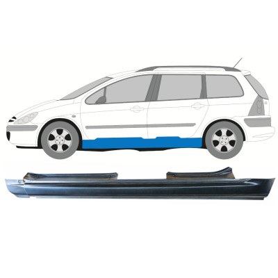 Kynnyspelti varten Peugeot 307 2001-2008 / Vasen / COMBI 16968