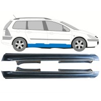Kynnyspelti varten Peugeot 307 2001-2008 / Vasen+Oikea / COMBI / Sarja 16969