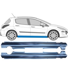 Kynnyspelti varten Peugeot 308 2007-2013 / Vasen+Oikea / Sarja 11616