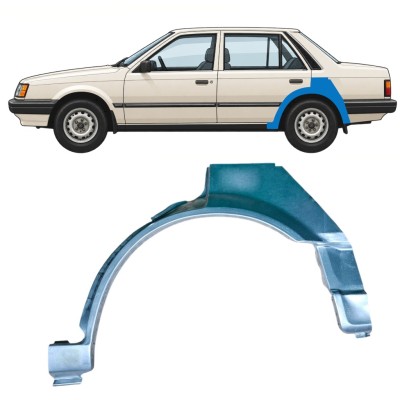 Takalokasuoja korjaussarja varten Mazda 323 BF 1985-1989 / Vasen 12957