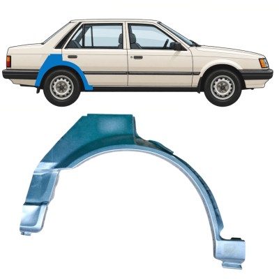 Takalokasuoja korjaussarja varten Mazda 323 BF 1985-1989 / Oikea 12956