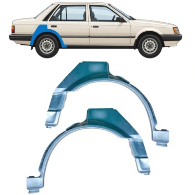 Takalokasuoja korjaussarja varten Mazda 323 BF 1985-1989 / Vasen / Oikea / Vasen+Oikea / Sarja 12958