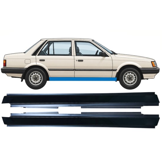 Kynnyspelti varten Mazda 323 BF 1985-1989 / Vasen / Oikea / Vasen+Oikea / Sarja 12961