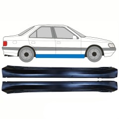 Kynnyspelti varten Peugeot 405 1987-1996 / Vasen+Oikea / Sarja 10780