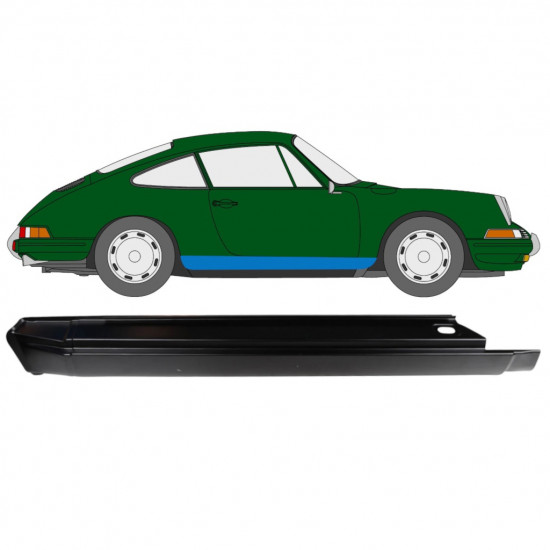 Kynnyspelti varten Porsche 911 1964-1974 / Oikea 12699