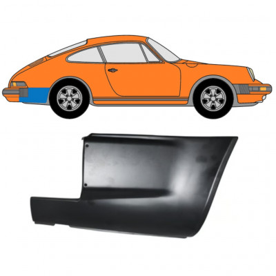 Takalokasuoja korjaussarja varten Porsche 911 1974-1989 / Oikea 12718