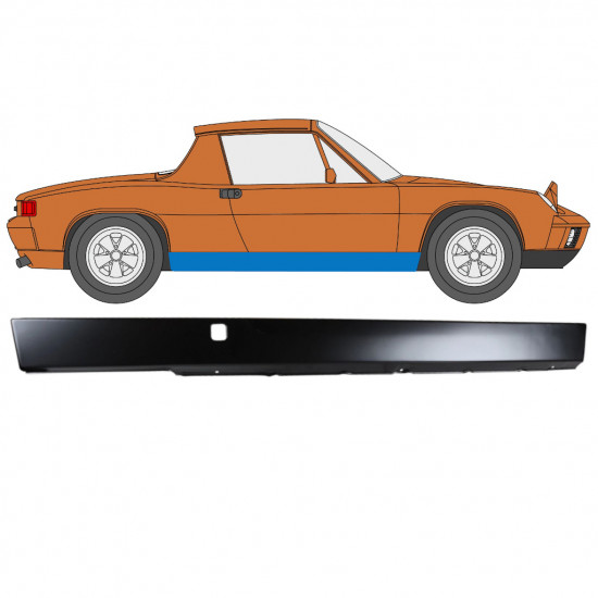 Kynnyspelti varten Porsche 914 1969-1976 / Oikea 12733