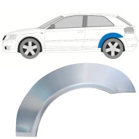 Takalokasuoja korjaussarja varten Audi A3 8P 2003-2012 / Vasen 16320