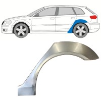 Takalokasuoja korjaussarja varten Audi A3 8P 2003-2012 / Vasen 15209