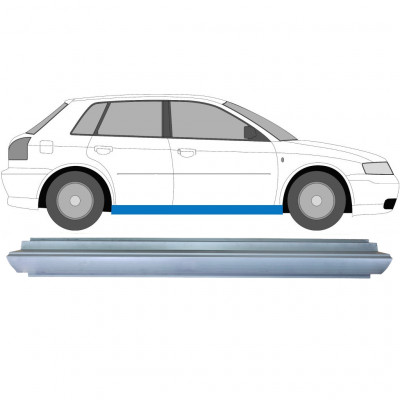 Kynnyspelti korjauspaneeli varten Audi A3 8L 1996-2003 / Vasen = Oikea (symmetrinen) 6693