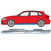 Kynnyspelti varten Audi A3 8V 2012-2020 / Vasen / HATCHBACK 17284