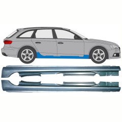 Kynnyspelti varten Audi A4 B8 2007-2016 / Vasen+Oikea / Sarja 10587