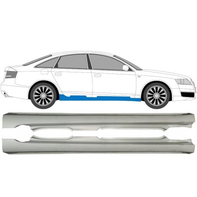 Kynnyspelti varten Audi A6 C6 2004-2010 / Vasen+Oikea / Sarja 15035