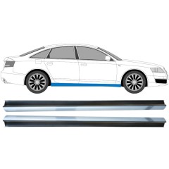 Kynnyspelti korjauspaneeli varten Audi A6 C6 2004-2010 / Vasen = Oikea (symmetrinen) / Sarja 9597