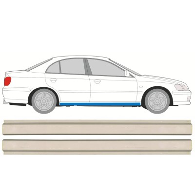 Kynnyspelti korjauspaneeli alempi osa varten Honda Accord 1998-2002 / Vasen+Oikea / Sarja 16103