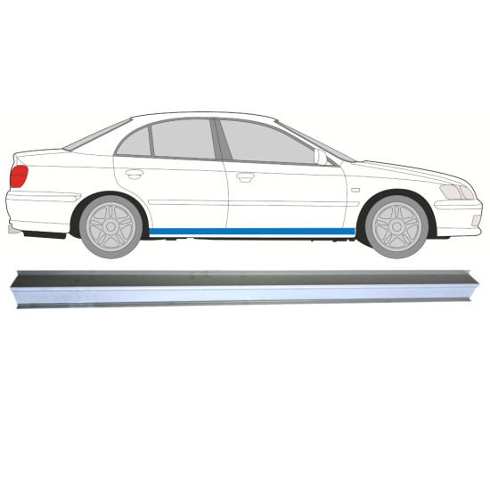 Kynnyksen yläosan korjauspaneeli varten Honda Accord 1998-2002 / Vasen = Oikea (symmetrinen) 16284