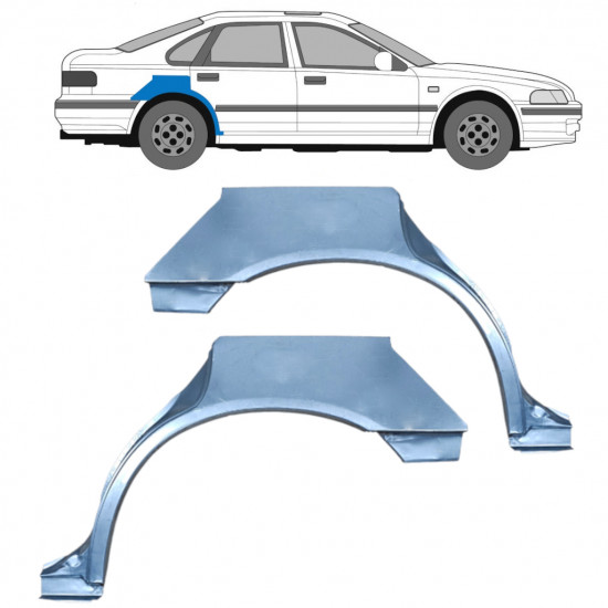 Takalokasuoja korjaussarja varten Honda Accord 1993-1998 / Vasen+Oikea / Sarja 10629