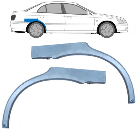 Takalokasuoja korjaussarja varten Honda Accord 1998-2002 / Vasen+Oikea / Sarja 9242