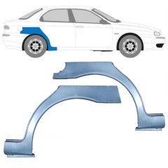Takalokasuoja korjaussarja varten Alfa Romeo 156 1997-2005 / Vasen+Oikea / SEDAN / Sarja 9438