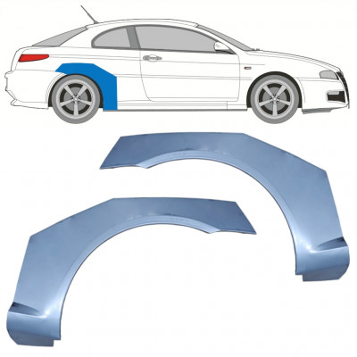 Takalokasuoja korjaussarja varten Alfa Romeo Gt 2003-2010 / Sarja 10359