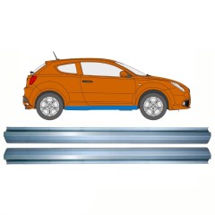Kynnyspelti korjauspaneeli varten Alfa Romeo Mito 2008-2018 / Vasen = Oikea (symmetrinen) / Sarja 10708