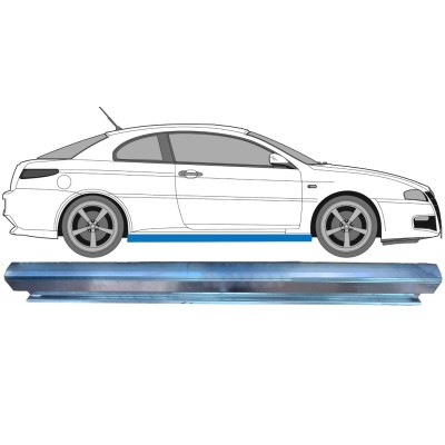 Kynnyspelti korjauspaneeli varten Alfa Romeo GT 2003-2010 / Vasen = Oikea (symmetrinen) 7174