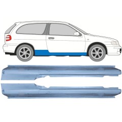 Kynnyspelti varten Nissan Almera N15 1995-1999 / Vasen+Oikea / Sarja 10608