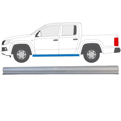 Kynnyspelti korjauspaneeli alempi osa varten Volkswagen Amarok 2010-2022 / Vasen 15099