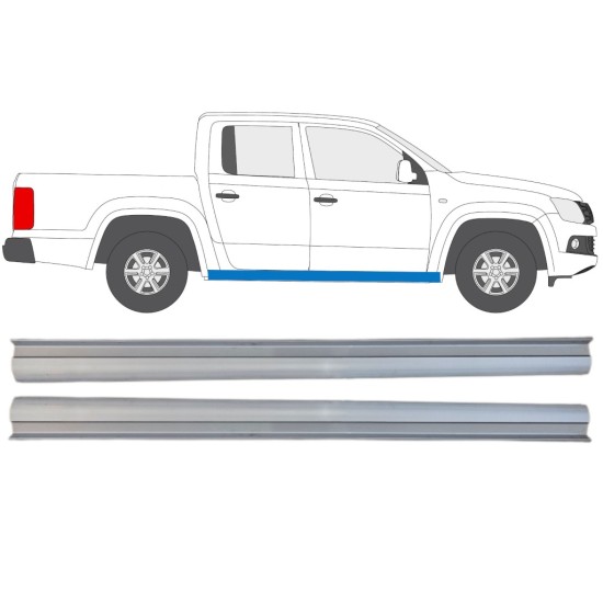 Kynnyspelti korjauspaneeli alempi osa varten Volkswagen Amarok 2010-2022 / Vasen+Oikea / Sarja 15100 Kynnyspelti korjauspaneeli alempi osa varten Volkswagen Amarok 2010-2022 / Vasen+Oikea / Sarja 15100