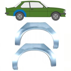 Takalokasuoja korjaussarja varten Opel Ascona B 1975-1981 / Vasen+Oikea / Sarja 16290