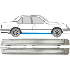 Kynnyspelti varten Opel Ascona C 1981-1998 / Vasen+Oikea / Sarja 9488