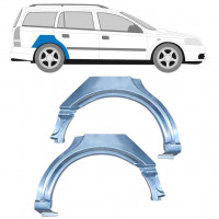 Takalokasuoja korjaussarja varten Opel Astra 1998-2009 / Vasen+Oikea / COMBI / Sarja 10434