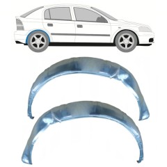 Takalokasuoja sisäkehä varten Opel Astra G 1998-2009 / Vasen+Oikea / Sarja 10633