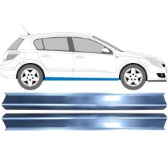 Kynnyspelti korjauspaneeli varten Opel Astra H 2003-2014 / Vasen = Oikea (symmetrinen) / Sarja 9483