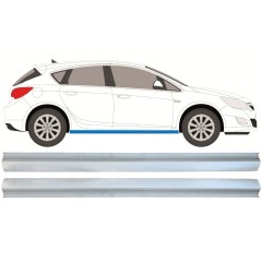 Kynnyspelti korjauspaneeli varten Opel Astra J 2009-2015 / Vasen = Oikea (symmetrinen) / Sarja 15221