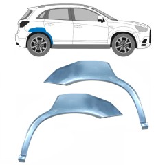 Takalokasuoja korjaussarja varten Mitsubishi ASX 2010- / Vasen+Oikea / Sarja 10469
