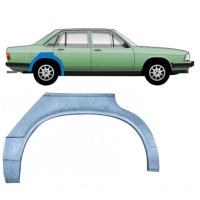 Takalokasuoja korjaussarja varten Audi 100 C2 1976-1982 / Oikea 9303