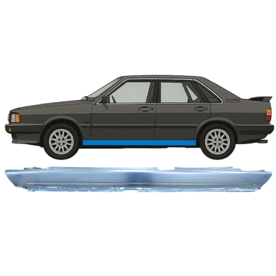 Kynnyspelti varten Audi 80 B2 1978-1986 / Vasen 9115