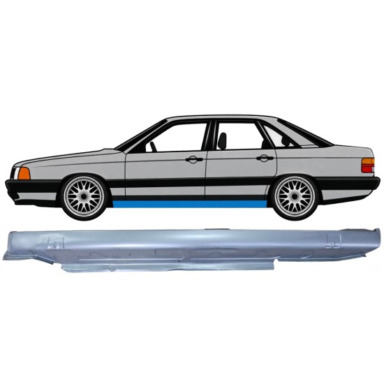 Kynnyspelti varten Audi 100 C3 1982-1990 / Vasen 6420