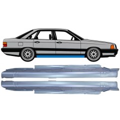 Kynnyspelti varten Audi 100 C3 1982-1990 / Vasen+Oikea / Sarja 6418