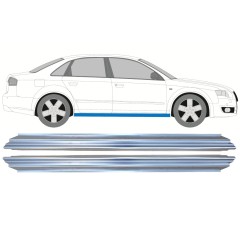 Kynnyspelti korjauspaneeli varten Audi A4 B7 2004-2007 / Vasen+Oikea / Sarja 15176