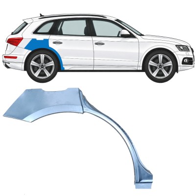 Takalokasuoja korjaussarja varten Audi Q5 2009-2017 / Oikea 11400